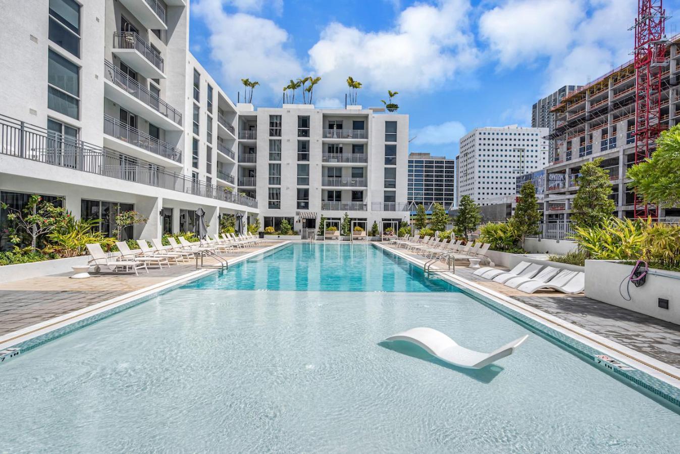 Апартаменты Modern Unit In Downtown Miami With Free Parking Экстерьер фото